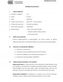Informe psicológico. Inventario de personalidad Eysenck forma B adultos