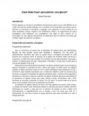 Que debo hacer para plantar una iglesia