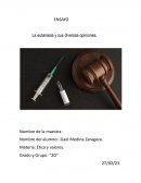 La eutanasia y sus diversas opiniones