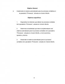Sistema automatizado para los procesos contables de la panadería Primavera, ubicada en el barrio Morillo. Página 10