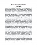 Modelo económico estabilizador (1952-1970)