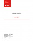 Desarrollo profesional. Análisis FODA