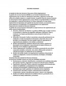 La Gestión de Recursos Humanos: Clave para el Éxito Organizacional