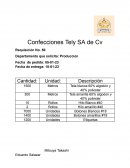 Confecciones Tely SA de CV