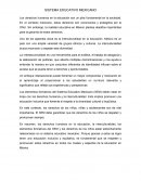 Sistema educativo mexicano