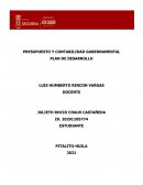 Plan Nacional de Desarrollo