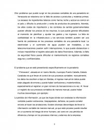 Sistema automatizado para los procesos contables de la panadería Primavera, ubicada en el barrio Morillo. Página 8