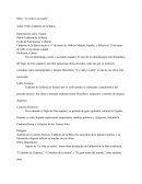 Obra: “La vida es un sueño”