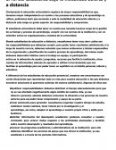 Rol del estudiante bajo la modalidad abierta y a distancia