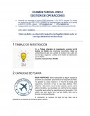 Examen parcial gestion de operaciones