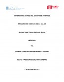 Caso clinico Argumentación