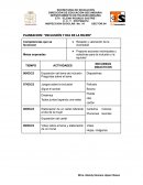 Planeacion: “Inclusión y Dia de la mujer”