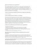 ABC fenómenos socio-organizativos