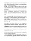 Glosario producción y operaciones