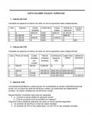 Costo volumen utilidad / ejercicios