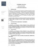 Condominio vistalagua Política de ventas