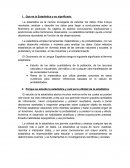 Que es la Estadística y su significado