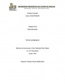 Autoevaluación. Teorías pedagógicas