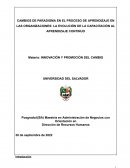 Cambios de paradigma en el proceso de aprendizaje en las organizaciones: la evolución de la capacitación al aprendizaje continuo