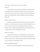 Impacto del Cambio Climático en los Ecosistemas Acuáticos