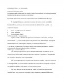 Introducción a la economía