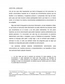 Usos del lenguaje
