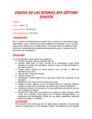 Ensayo de Las normas APA séptima edición