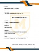 Análisis del libro: La Chica del Tren