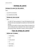 Sistemas de control de lazo abierto