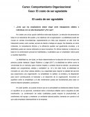 Caso: El costo de ser agradable
