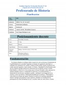 Ejemplo de planificacion 5° Año Materia: Historia