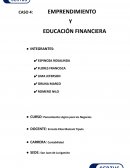 Caso 4: Emprendimiento y educación financiera