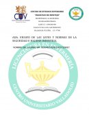 Normas y leyes de la seguridad e higiene industrial