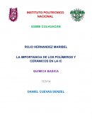 La importancia de los polímeros y cerámicos en la IC