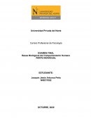 Bases Biológicas del Comportamiento Humano