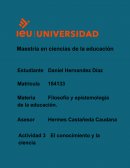 El conocimiento y la ciencia