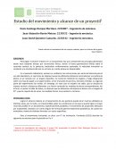 Estudio del movimiento y alcance de un proyectil