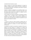 La Asamblea General Constitutiva