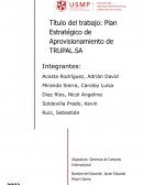 Plan estratégico de aprovisionamiento de Trupal