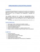 Organismos Descentralizados