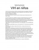 VIH en niños