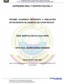 Simulación de escenarios de audiencia