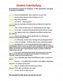 Dialogo cyberbullying