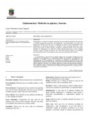 Quimiometría: Medición en pipetas y buretas