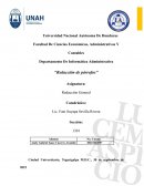 Redacción de párrafos