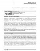 Comentarios sobre el proceso de aprendizaje