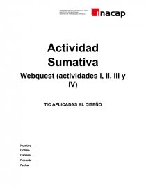Tic aplicadas al diseño. Página 1