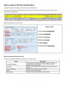 Propuesta de llenado de información para Contrato Marco