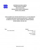 Fortalecimiento del proceso perceptivos de la lectura mediante la estimulación visual-auditiva en escolar de 3° grado con autismo