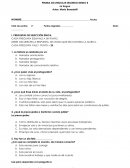 Prueba de lenguaje Segundo medio, La tregua